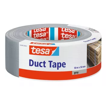 Ruban adhésif toilé tesa 56499-00000-15 gris 50 m x 50 mm