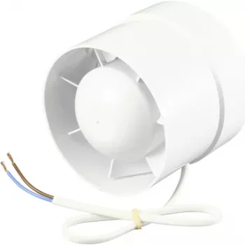 Sygonix SY-5233248 ventilateur de gaine 230 V/AC 130 m³/h 100 mm blanc