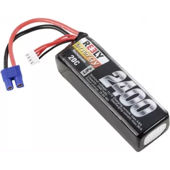 Reely batterie LiPo 11,1 V 2400 mAh 3S 20C Softcase EC3 (RE-7853469)