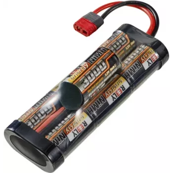 Reely batterie NiMH 8,4 V 3000 mAh 7 éléments Sub-C Hump T-Plug RE-7863537