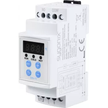 Thermostat pour rail DIN Sygonix SY-5984674 -20 à +100 °C pour chauffage et refroidissement
