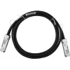 Câble direct attach cuivre passif QSFP+ 40G vers QSFP+ BlueLAN, 3 m, 30 AWG, PVC 40G-QSFP-QSFP-P-0301-BL