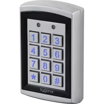 Sygonix SY-6428612 clavier à code RFID avec touches rétroéclairées, montage en saillie, 12/24 V DC/AC, IP66
