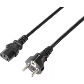 Sygonix SY-5243890 câble de raccordement pour appareil froid, noir, 5 m