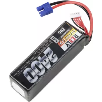 Batterie LiPo Reely 14,8V 2400mAh 4S 20C Softcase EC3 RE-7853466