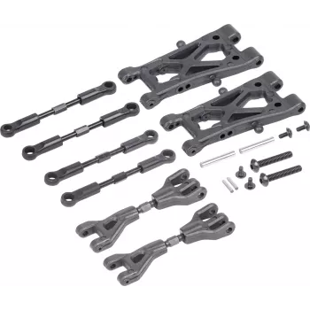 Ensemble de triangles de suspension (2 pièces) Reely RE-7083024 – pièce de rechange de châssis pour voitures RC