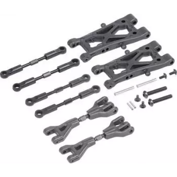 Ensemble de triangles de suspension (2 pièces) Reely RE-7083024 – pièce de rechange de châssis pour voitures RC