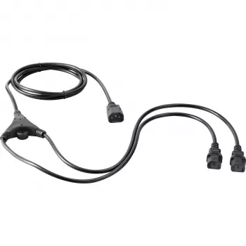 Câble d'alimentation SYGONIX SY-5042698 C13 vers Schuko 2,35 m noir