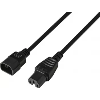 Câble d'alimentation secteur Sygonix SY-7154268 CEE 7/7 vers IEC C13 3 m noir
