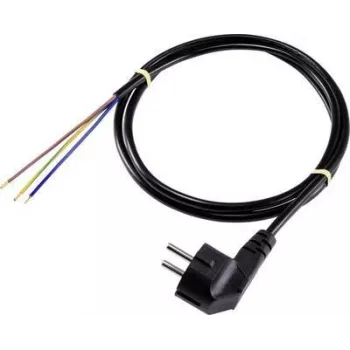 Câble de raccordement électrique Sygonix SY-5043466 CEE 7/7 vers IEC C13 5m noir
