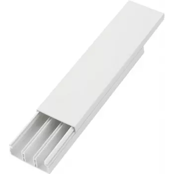 Goulotte de câbles Sygonix SY-5045586 2 m x 50,8 mm x 20,3 mm blanc