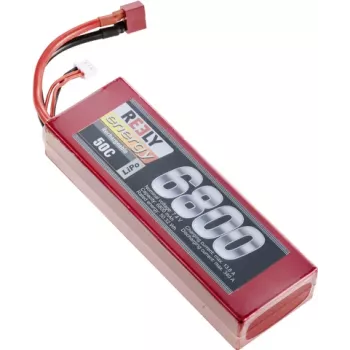 Accumulateur LiPo de réception Reely 7,4 V 6800 mAh 2S 50C boîtier rigide T-Plug (RE-7856802)