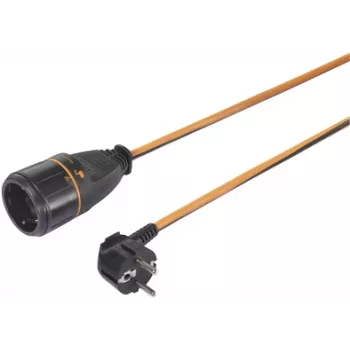 Rallonge électrique Sygonix SY-5597568 16 A noire et orange 5 m verrouillable