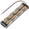 Pack d'accus d'émetteur NiMH Reely 9,6 V 2400 mAh 8 éléments Sub-C stick Futaba RE-7851444