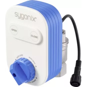 Sygonix Wireless Ball Valve Actuator SY-6879936 10 bar max for DN15 Valves
