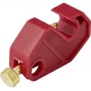 Verrouillage de disjoncteur Sygonix SY-6872532 rouge pour largeur d'interrupteur jusqu'à 8 mm