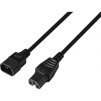 Câble d'alimentation Sygonix SY-7154356 CEE 7/7 vers IEC C13 1,8 m noir