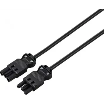 Rallonge électrique Sygonix SY-6676368 1,5 m noire