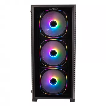 Captiva Highend Gaming R10-3601 PC de bureau (Ryzen 7 7800X3D, RTX 5070 12 Go, 32 Go, SSD 1 To, Wi-Fi, sans OS)