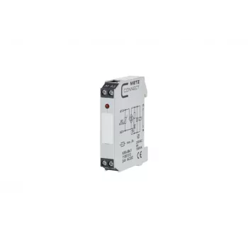 METZ CONNECT KRA-M4/1 module relais d'interface, 1 contact inverseur, bobine 24 V AC, blanc 11061313