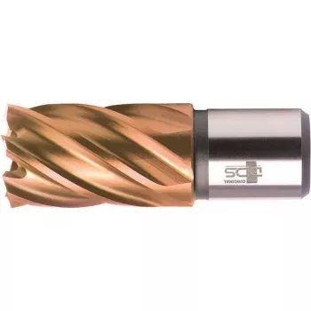 BDS HSSVarioPLUS foret à trépan 21 mm, 30 mm profondeur de coupe, queue Weldon KBK-VP021