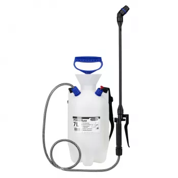 Pulvérisateur à pression industriel Pressol 06905 7 L transparent blanc