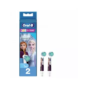 Têtes de rechange pour brosse à dents électrique Braun EB 10-2K Frozen pour enfants (pack de 2)