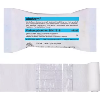 SÖHNGEN aluderm Sterile Elastic Bandage Packet 3 m x 6 cm with 6 x 8 cm Wound Pad 1003371