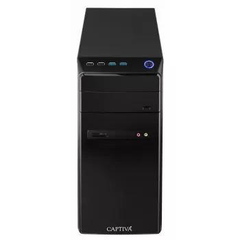 PC de bureau Captiva Business/Office R10-3535 - AMD Ryzen 5 3400G, 8 Go, 500 Go SSD, Wi-Fi, Windows 11 Pro