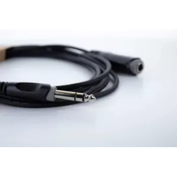 Cordial 14825 6.3mm TRS Jack Extension Cable 5m Black