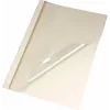 Chemises à reliure thermique LMG A4 beige lin 3 mm dos pack de 50 BMDLEM-BEIG-R3