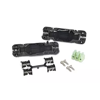 Connecteur de câble HellermannTyton 435-01651, noir, polyamide, longueur 24 mm, largeur 29 mm, -30 à 130 °C, 1 pièce