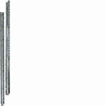 Profil de montage universel Hager UN06A, acier inoxydable, 897 mm, 2 pièces