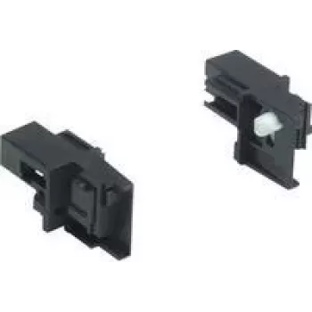 Partie de base de tour de recouvrement Hager UZ03A1 universZ avec verrouillage