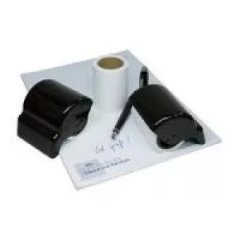 WEDO Replacement Roll for WEDO Roll Blotter, White Blotting Paper, 70 x 53 mm, 5 Pieces (803)