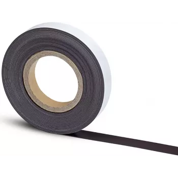 Ruban magnétique auto-adhésif MAUL 45 mm x 10 m, épaisseur 1 mm, découpable, flexible (6156309)