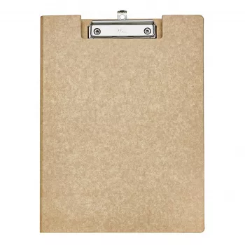 MAULbalance chemise porte-bloc A4 marron carton avec couverture papier kraft 2382077