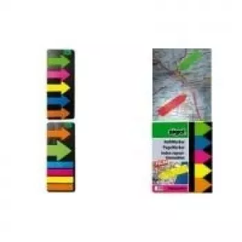 Marqueurs pour films SIGEL HN614, 50 x 20 mm, 160 feuilles, couleurs assorties, repositionnables, dans distributeur de poche