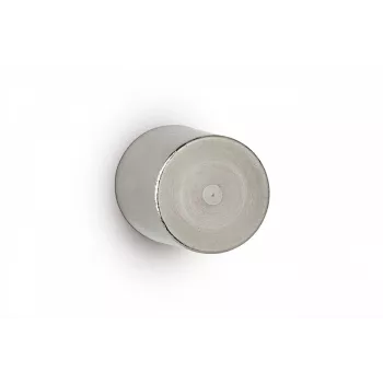 MAUL Neodymium Rod Gripper Magnet, 25 mm, 19 kg Holding Force, Steel Housing, 1 Piece (6185396)