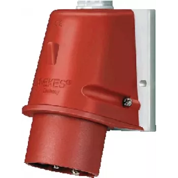 Prise mobile CEE MENNEKES 804 5 pôles 32 A 400 V 6h IP44 bornes à vis coudée