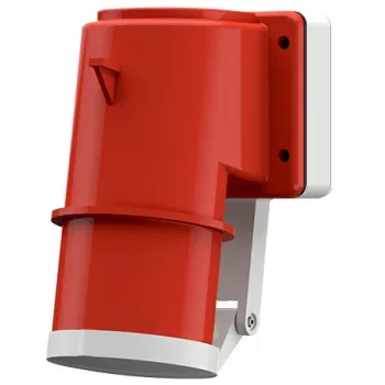 Prise mobile en saillie MENNEKES 400 16 A 5 pôles 6h 400 V IP44 rouge