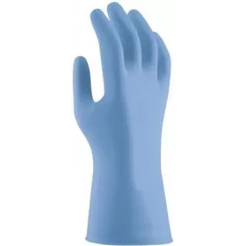 Uvex u-fit strong N2000 gants jetables en nitrile, taille S, bleu, sans poudre 6096207