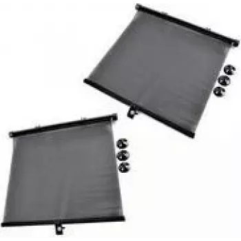 Store pare-soleil enroulable IWH 19212 450 x 540 mm avec ventouses