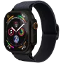 VONMÄHLEN Classic Nylon Loop pour Apple Watch 40/41/42 mm, taille unique, bleu marine noir