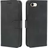 Étui portefeuille à rabat en cuir Premium AIMOYU pour iPhone SE (2022/2020), iPhone 8/7 - noir