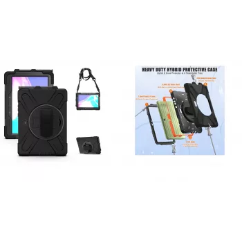 Coque robuste MRDISC pour Samsung Tab Active 4 Pro avec bandoulière (MG-BCSActive 4)