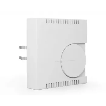 Thermostat d'ambiance KNX MDT SCN-RT1UPE.01, encastré, réglable, blanc