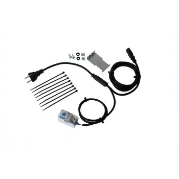 Kit de montage de ventilateur IT-BUDGET avec thermostat, support, câble et visserie, réglable 0-60 °C (90ITBTKD180603KTH)