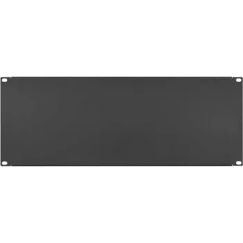 Panneau d'occultation / cache-baie 19 pouces IT-BUDGET - 4U - version métal robuste - noir (90ITBBP4HES)