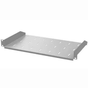 Étagère rack 19 pouces IT-BUDGET profondeur 200 mm 1U 25 kg gris clair 90ITB19FB200G
